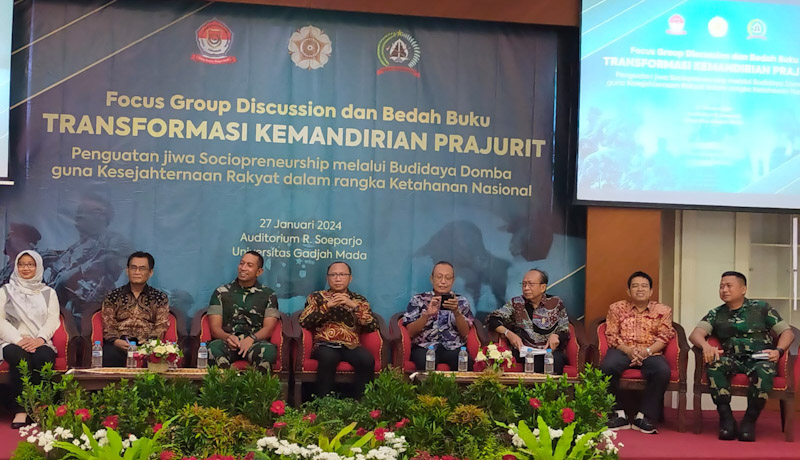 FGD Transformasi Kemandirian Prajurit Penguatan jiwa Sociopreneurship Melalui Budidaya Domba.