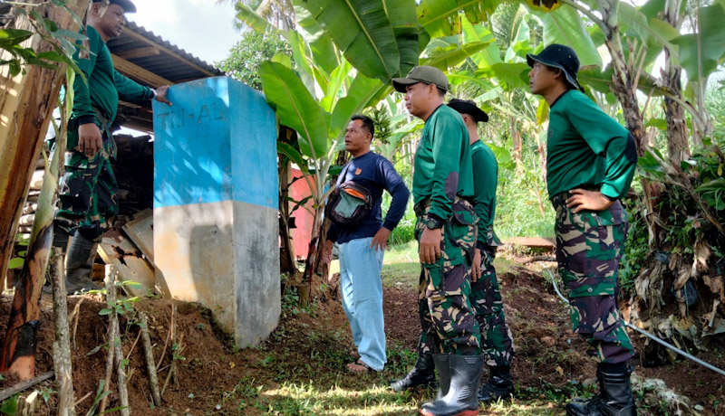 Patroli Patok Batas Wilayah Daerah Latihan