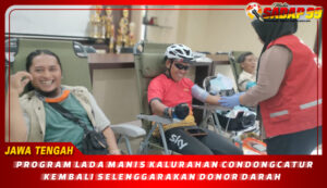 Program Lada Manis Kalurahan Condongcatur Kembali Selenggarakan Donor Darah