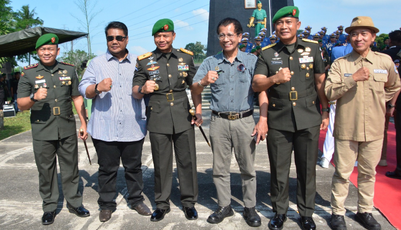 Danrem 072/Pamungkas Hadiri Upacara Peringatan 75 Tahun Pertempuran Plataran