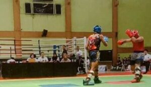 Anak Prajurit Marinir Juara Kickboxing