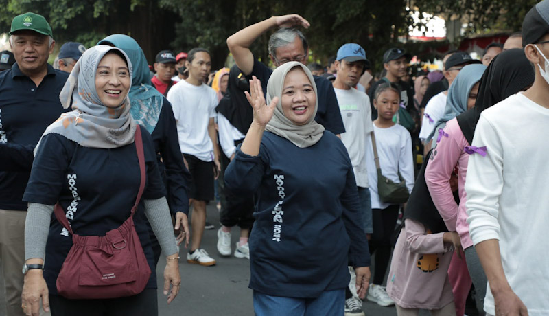 Peringati Hari Buruh Internasional, Pemkab Sleman Gelar Jalan Sehat