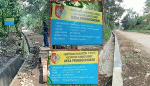 Drainase Di Desa Pringgondani duga Dipihak Ketigakan