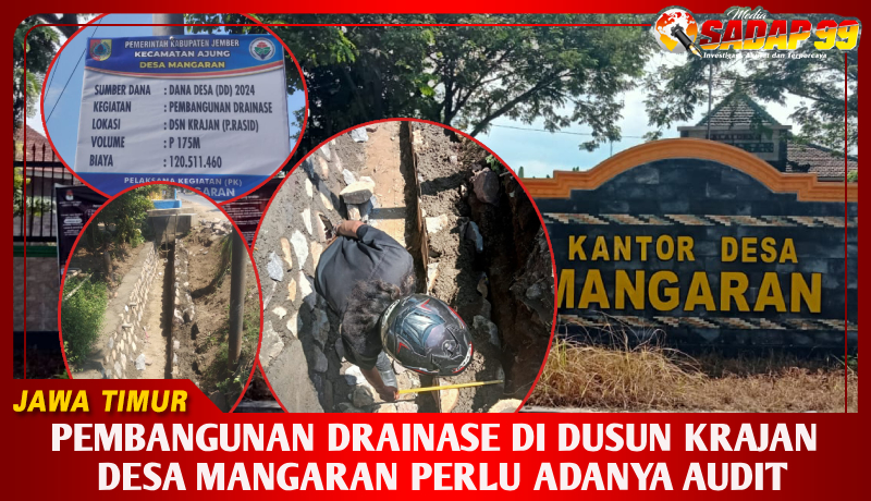 DESA MANGARAN PERLU ADANYA AUDIT