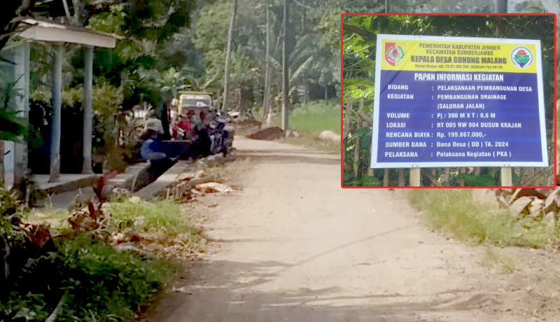 Kecamatan Sumber Jambe Di Borongkan