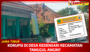 Korupsi Di Desa Kedensari Kecamatan Tanggul Angin?