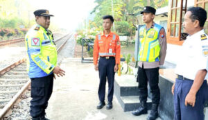 Kapolsek Ranuyoso Berikan Himbauan Petugas PJKA