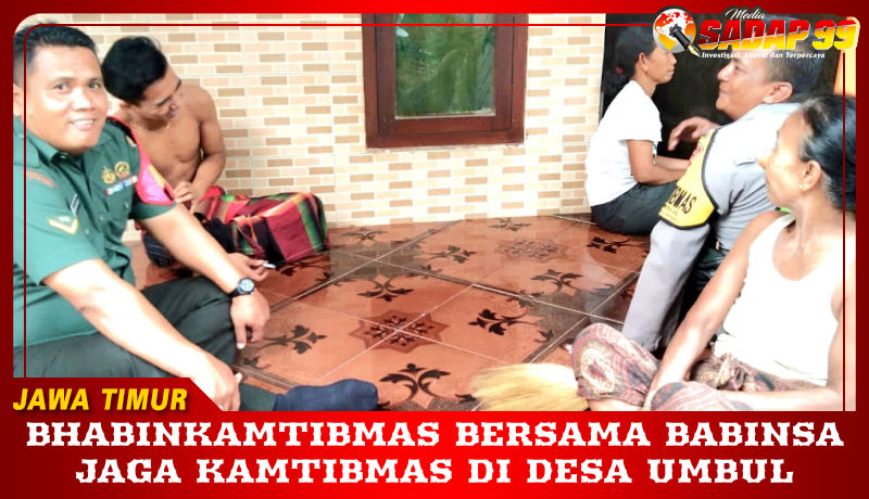 JAGA KAMTIBMAS DI DESA UMBUL