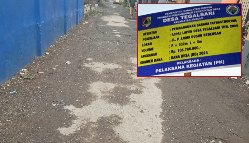 Di laporkan Kejaksaan Jember