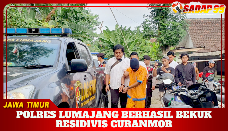 Polres Lumajang Berhasil Bekuk Residivis Curanmor