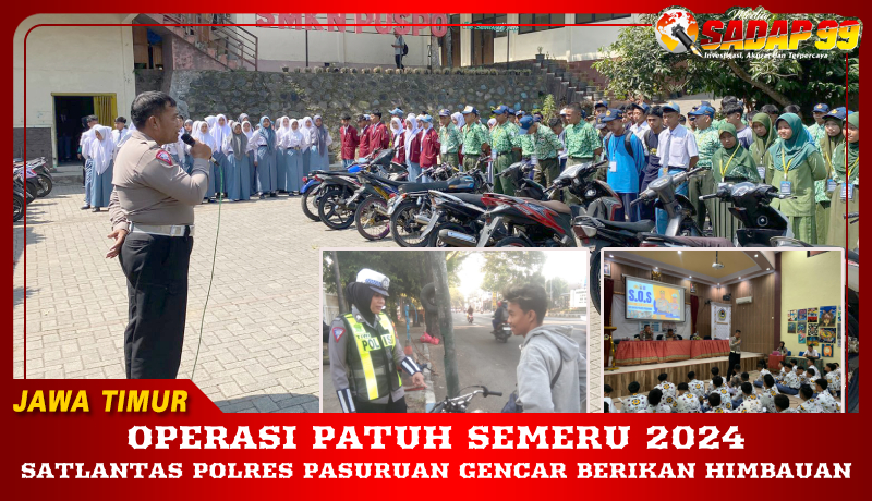 SATLANTAS POLRES PASURUAN GENCAR BERIKAN HIMBAUAN