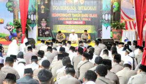 Sambut Tahun Baru Islam 1 Muharram 1446 H, Polres Lumajang Gelar Istighosah