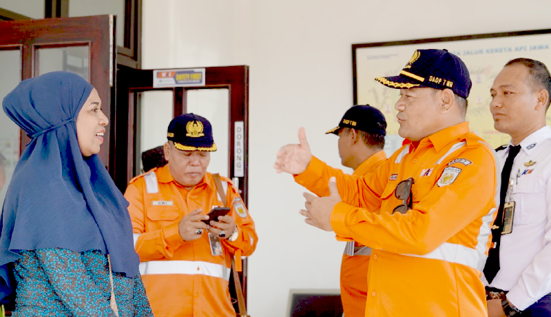 KAI Daop 7 Madiun Gelar Inspeksi Jalur Madiun-Walikukun dengan Lori Inspeksi