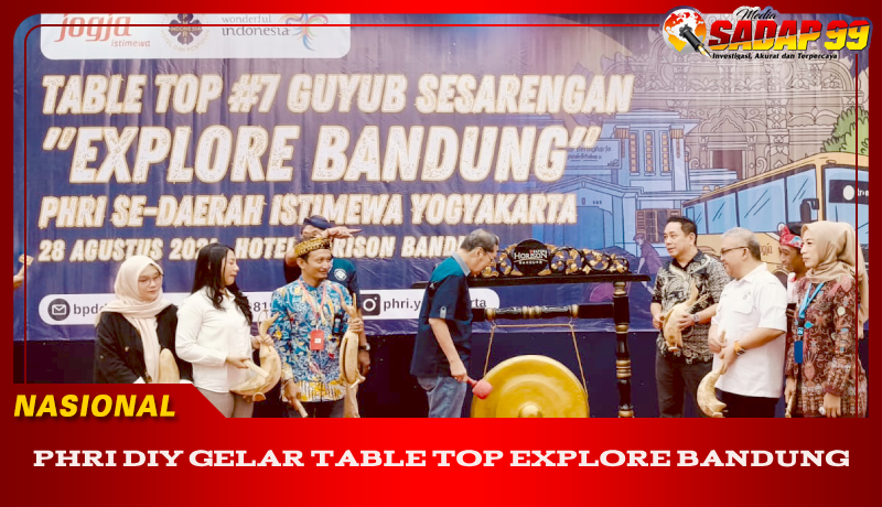 PHRI DIY GELAR TABLE TOP EXPLORE BANDUNG