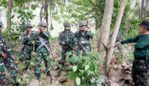 Prajurit Puslatpurmar-8 Teluk Ratai melaksanakan Latihan IMMP