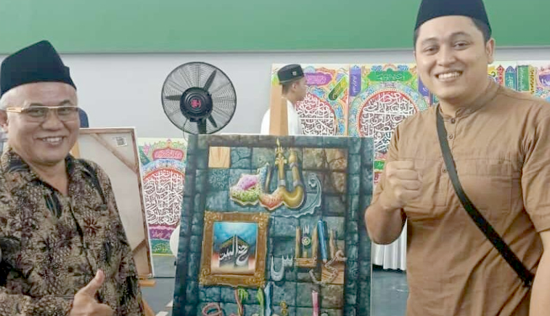 Juara Pertama Cabang Kaligrafi Kontemporer