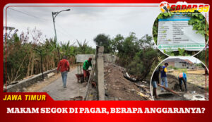 MAKAM SEGOK DI PAGAR, BERAPA ANGGARANYA