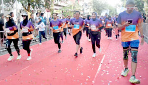 Danlanal Yogyakarta Meriahkan Malioboro Run