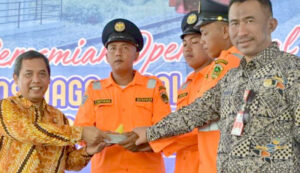 Peresmian Palang Pintu Kereta Api oleh PJ Bupati Madiun di Desa Ngetrep