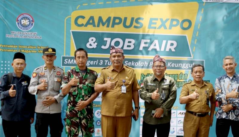 Expo Kampus dan Job Fair SMKN 3 Tuban Sukses Digelar