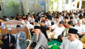 Isra Mikraj 1446 dan Istigasah Akbar 2025 SMA N 1 Jember