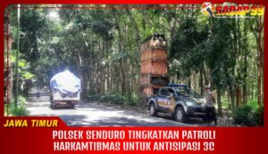 Polsek Senduro Tingkatkan Patroli Harkamtibmas untuk Antisipasi 3C