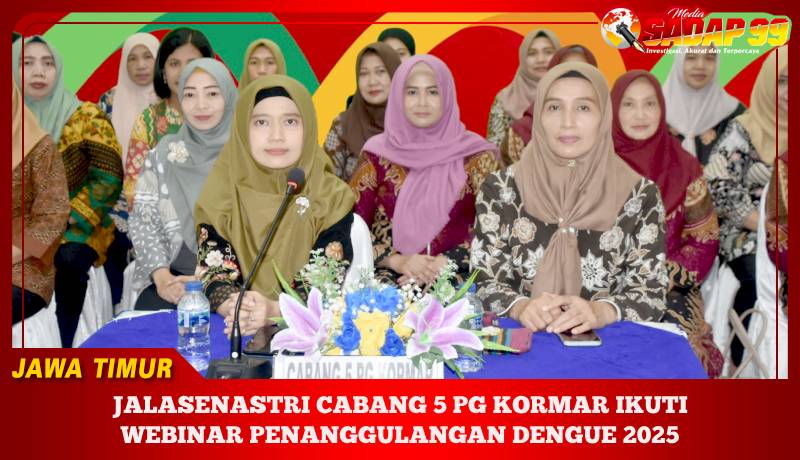 JALASENASTRI CABANG 5 PG KORMAR IKUTI WEBINAR PENANGGULANGAN DENGUE 2025