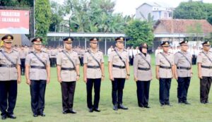 Polres Madiun Gelar Sertijab Kabaglog dan Sejumlah Kapolsek