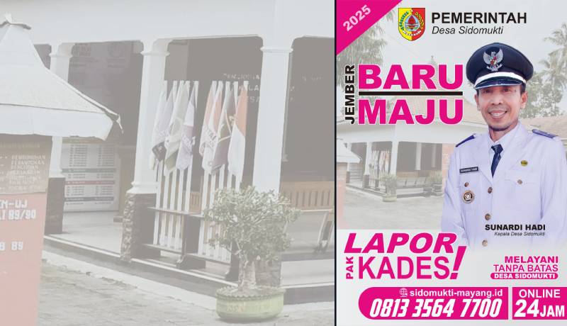 Program “Lapor Kades” di Desa Sidomukti, Mayang, Jember Dorong Digitalisasi Pelayanan
