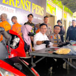 Dua Maling Motor Asal Surabaya Dibekuk Polisi di Trenggalek