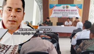 Musdesus Pendataan dan Verifikasi Guru Ngaji Desa Tegalrejo, Kecamatan Mayang, Jember